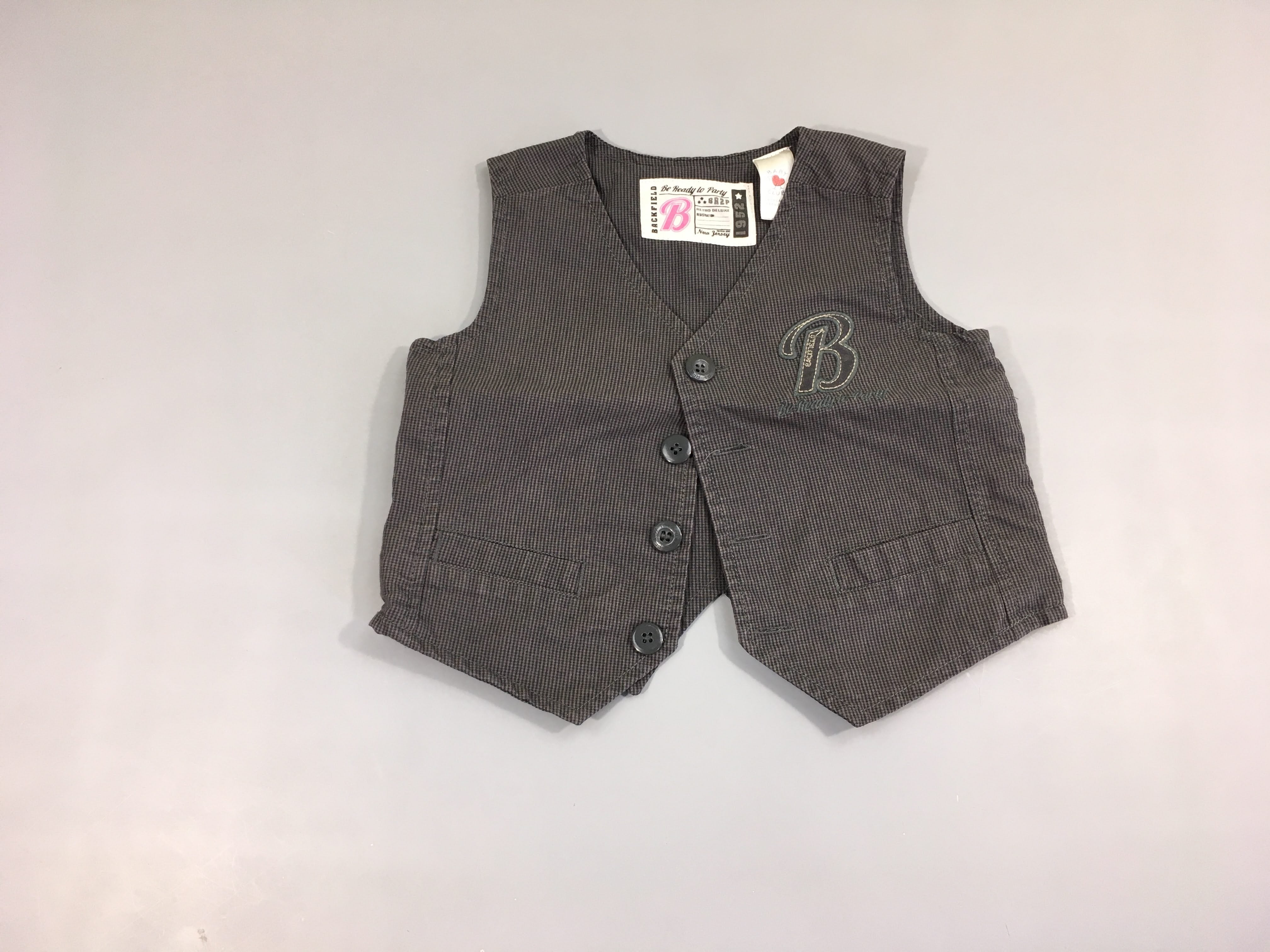Blaser s.m gris à minis carreaux B