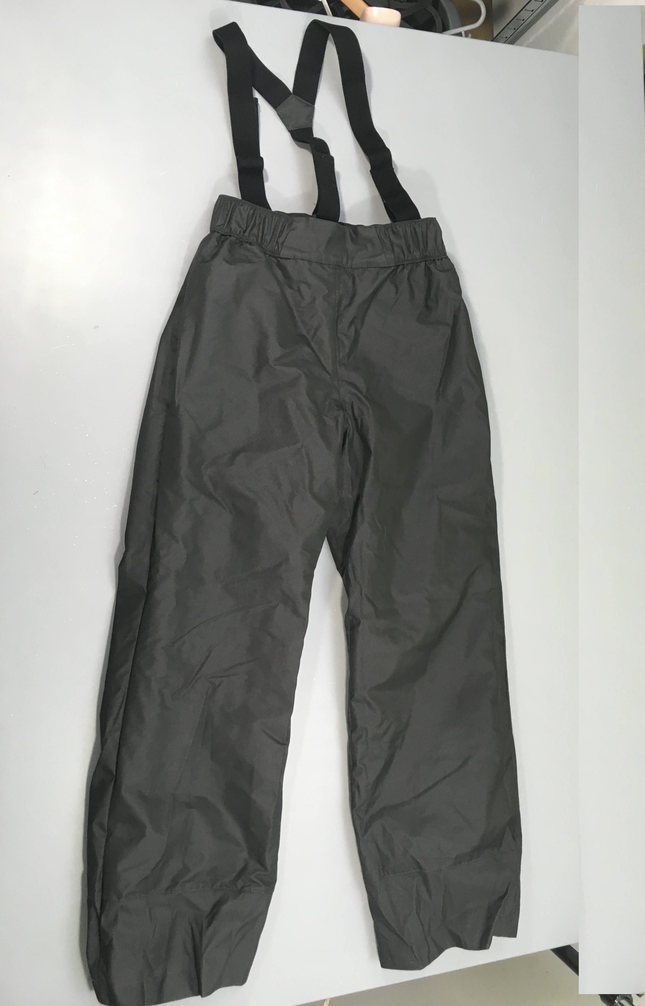 Pantalon de ski noir à bretelles amovibles Wed'ze