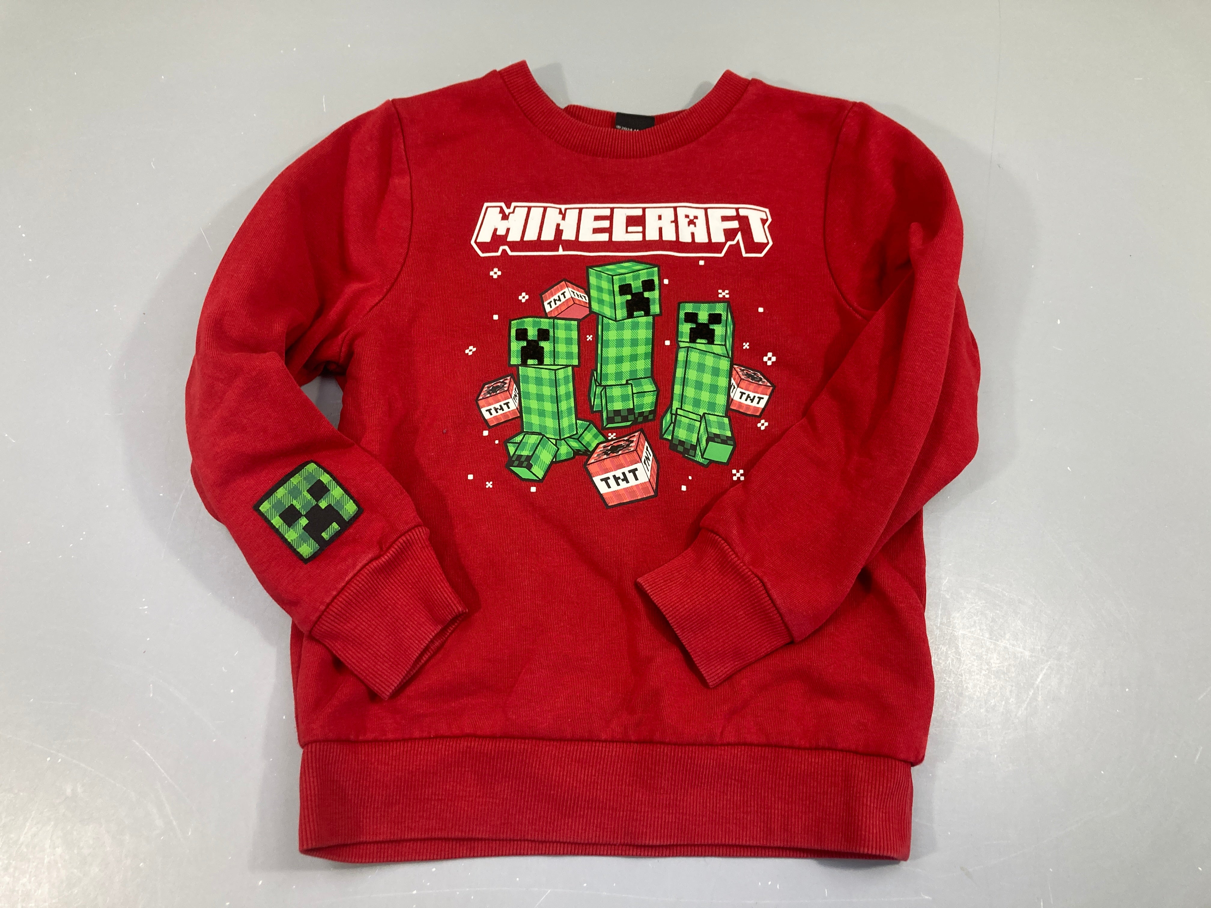 Sweat rouge Minecraft