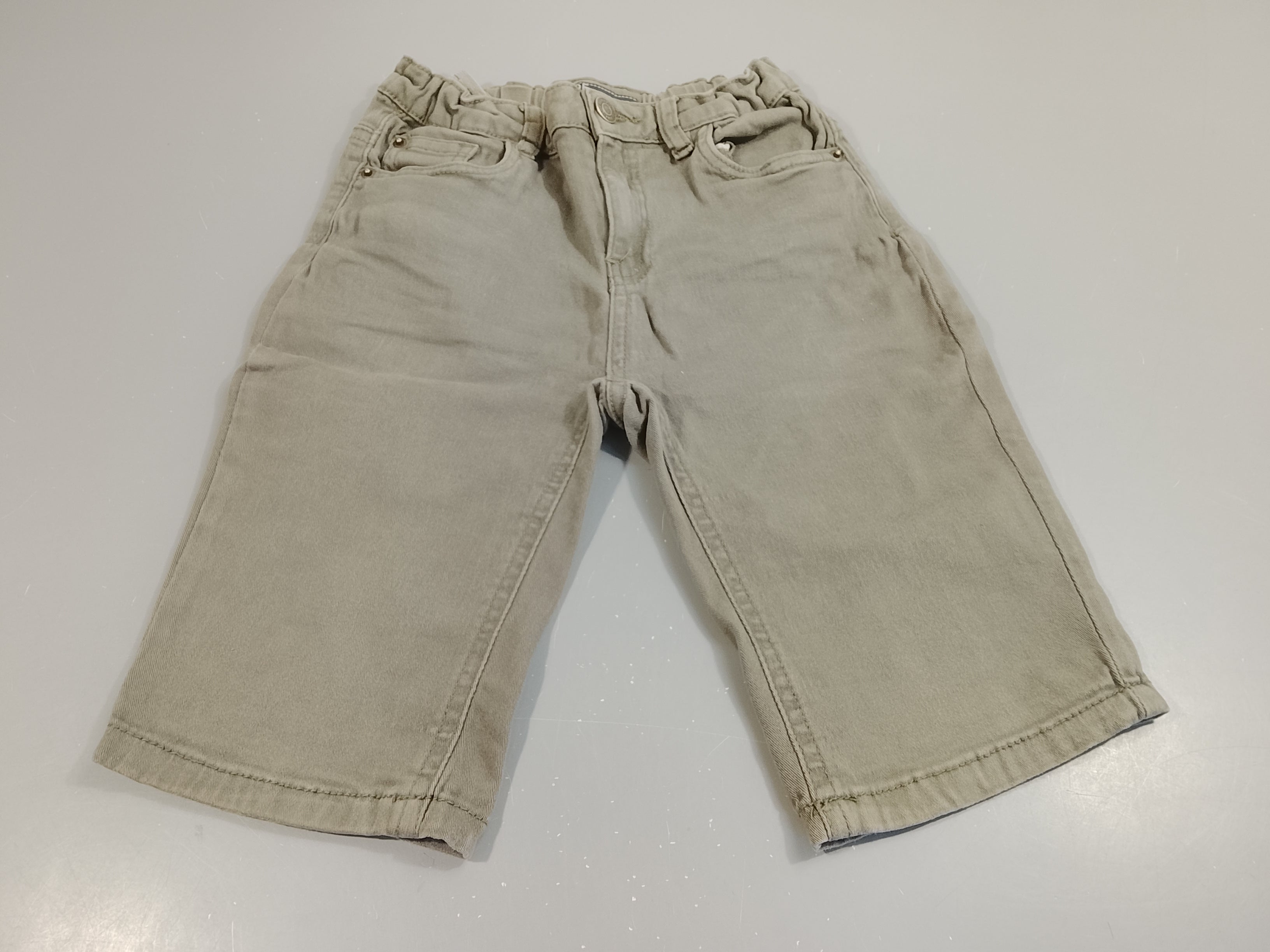 Bermuda denim kaki