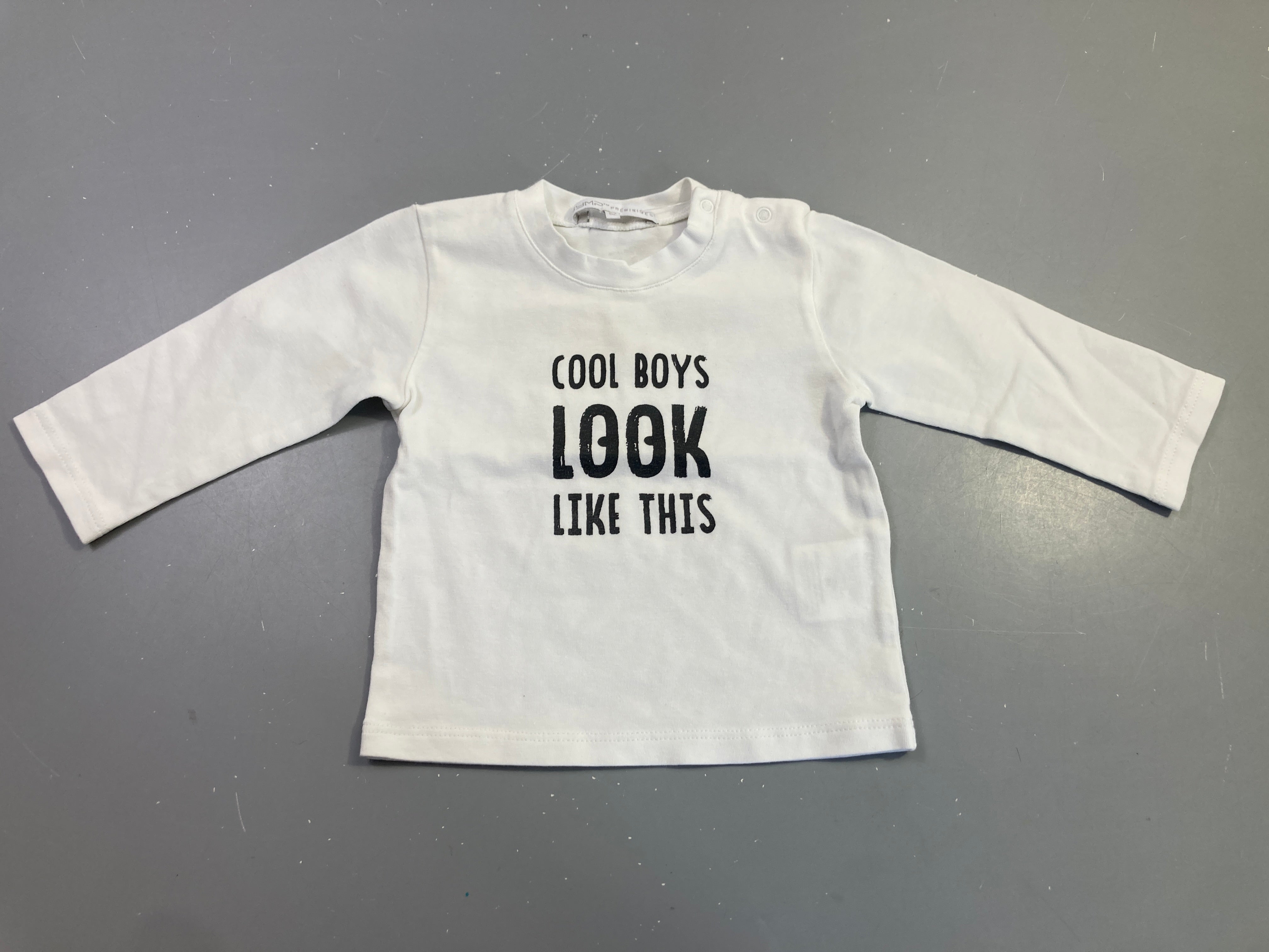 T-shirt m.l blanc cool boys