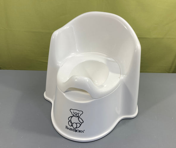 Petit Pot blanc Babybjorn, moins cher chez Petit Kiwi