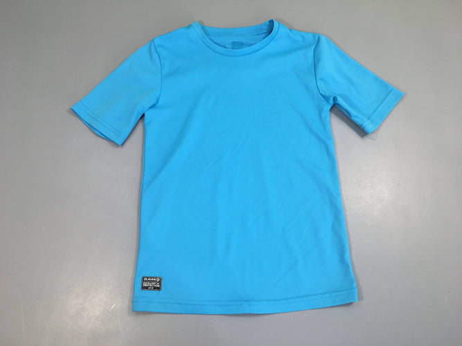 T-shirt m.c anti-uv bleu Olaian, moins cher chez Petit Kiwi