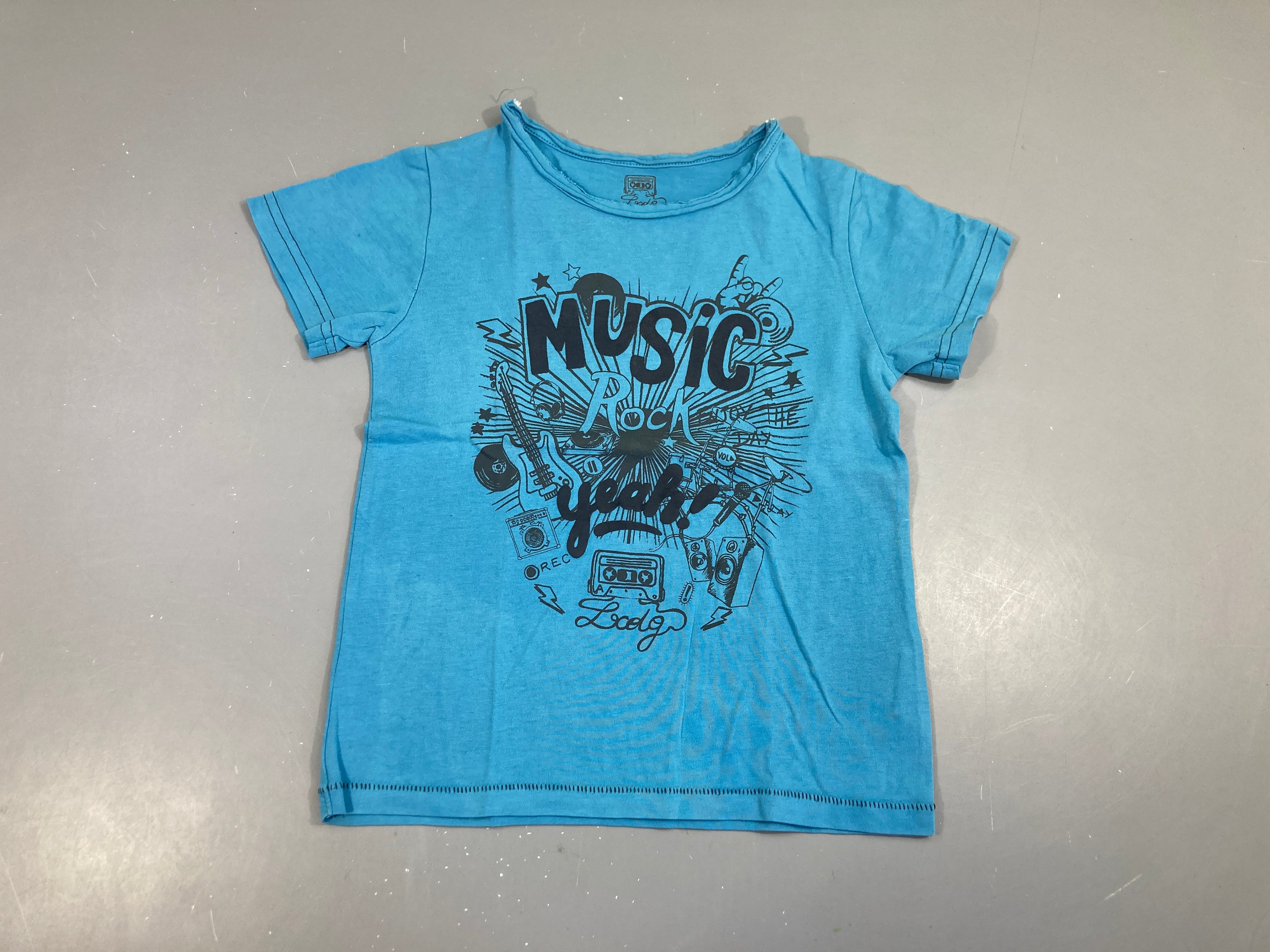 T-shirt m.c bleu music