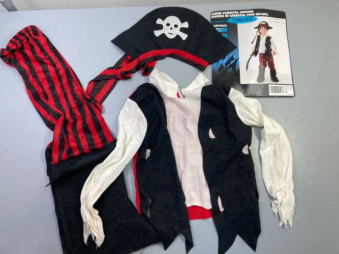 Costume pirate gilet chapeau ceinture, moins cher chez Petit Kiwi