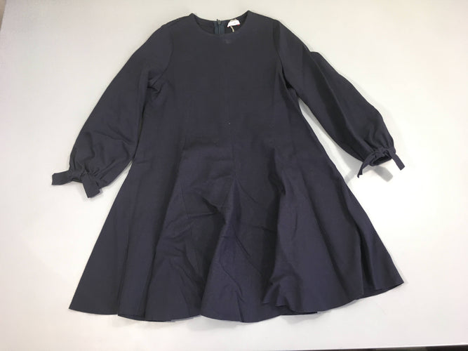 Robe m.l bleu marine noeud Il Gaufo, moins cher chez Petit Kiwi