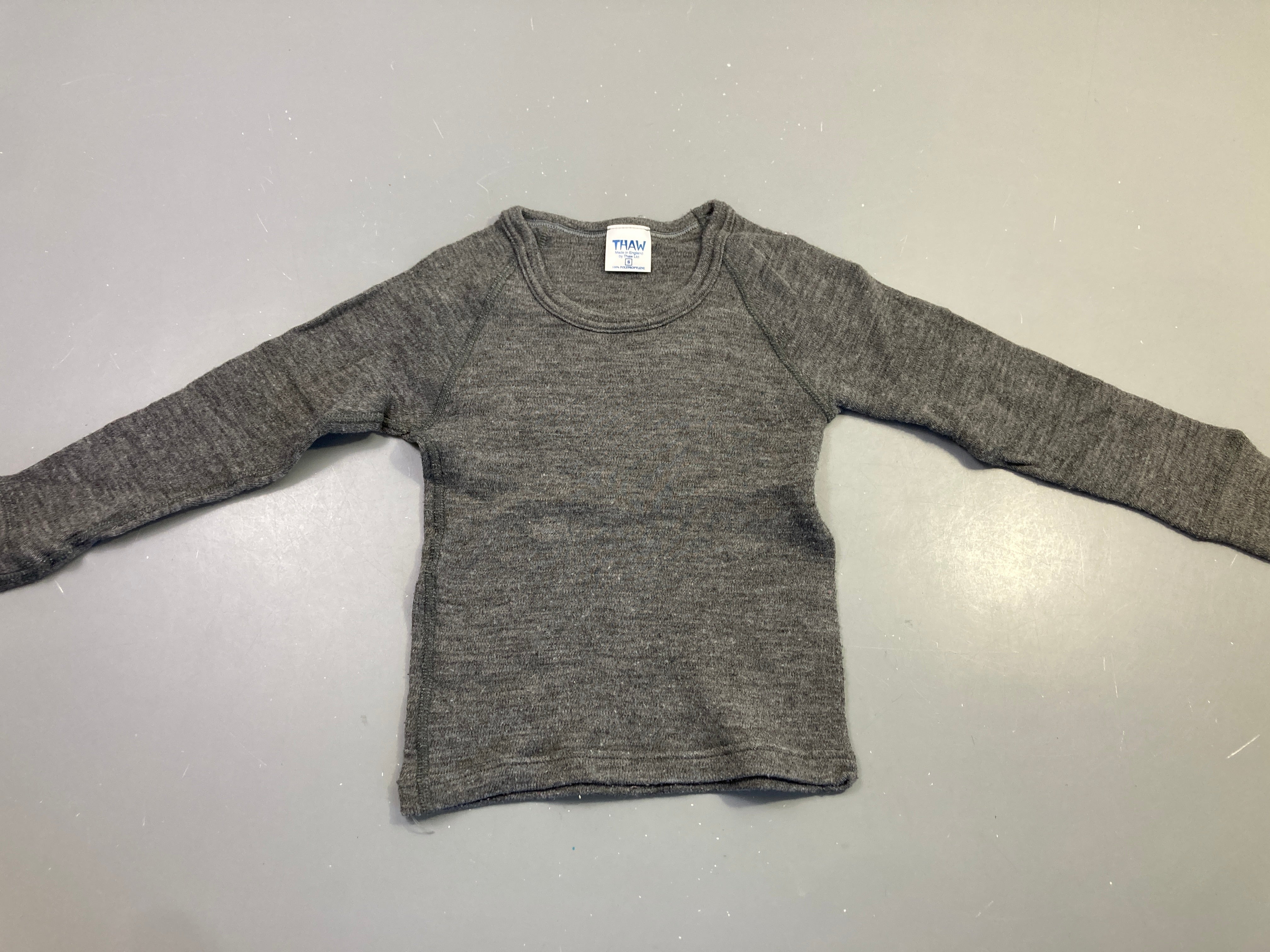 Sous-vêtement thermique ml gris, bouloché