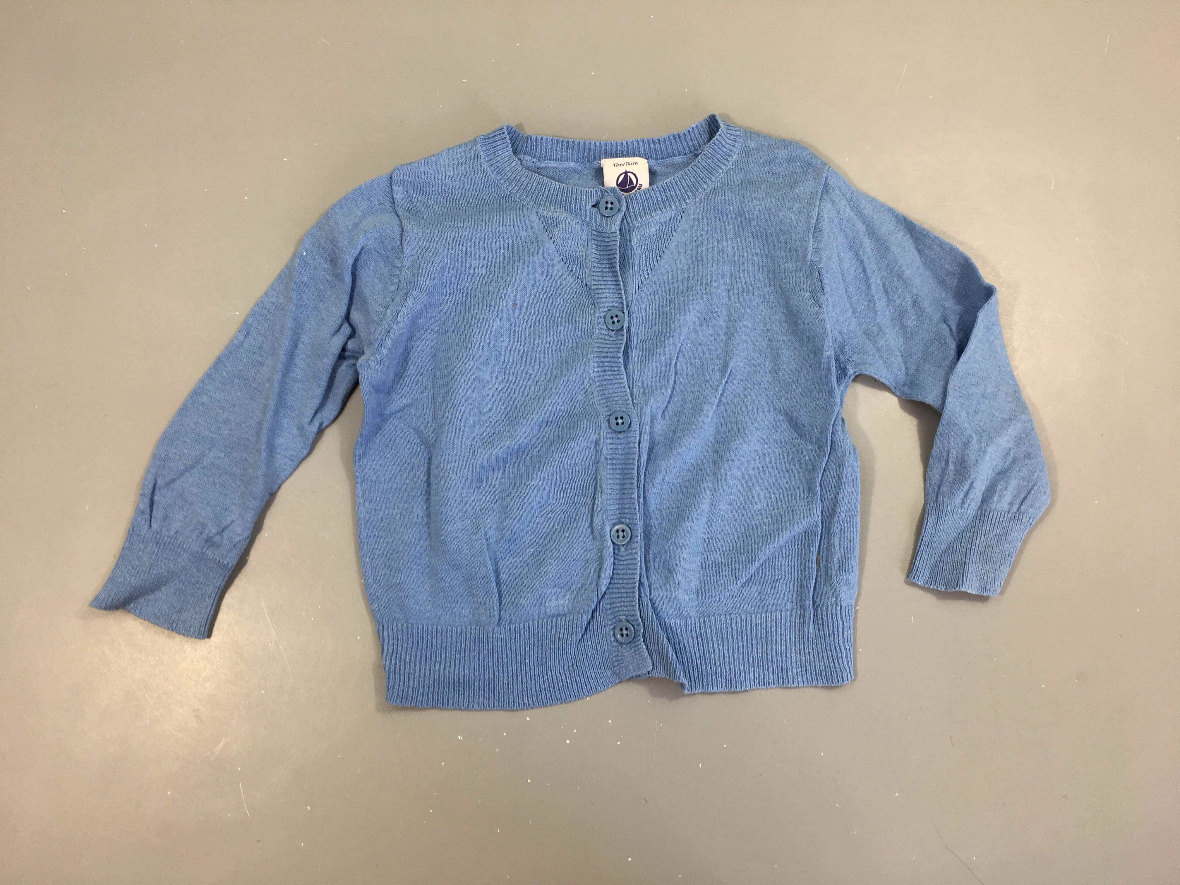 Gilet léger bleu