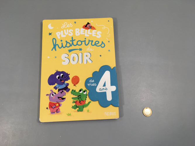 Les plus belles histoires du soir de mes 4 ans, moins cher chez Petit Kiwi