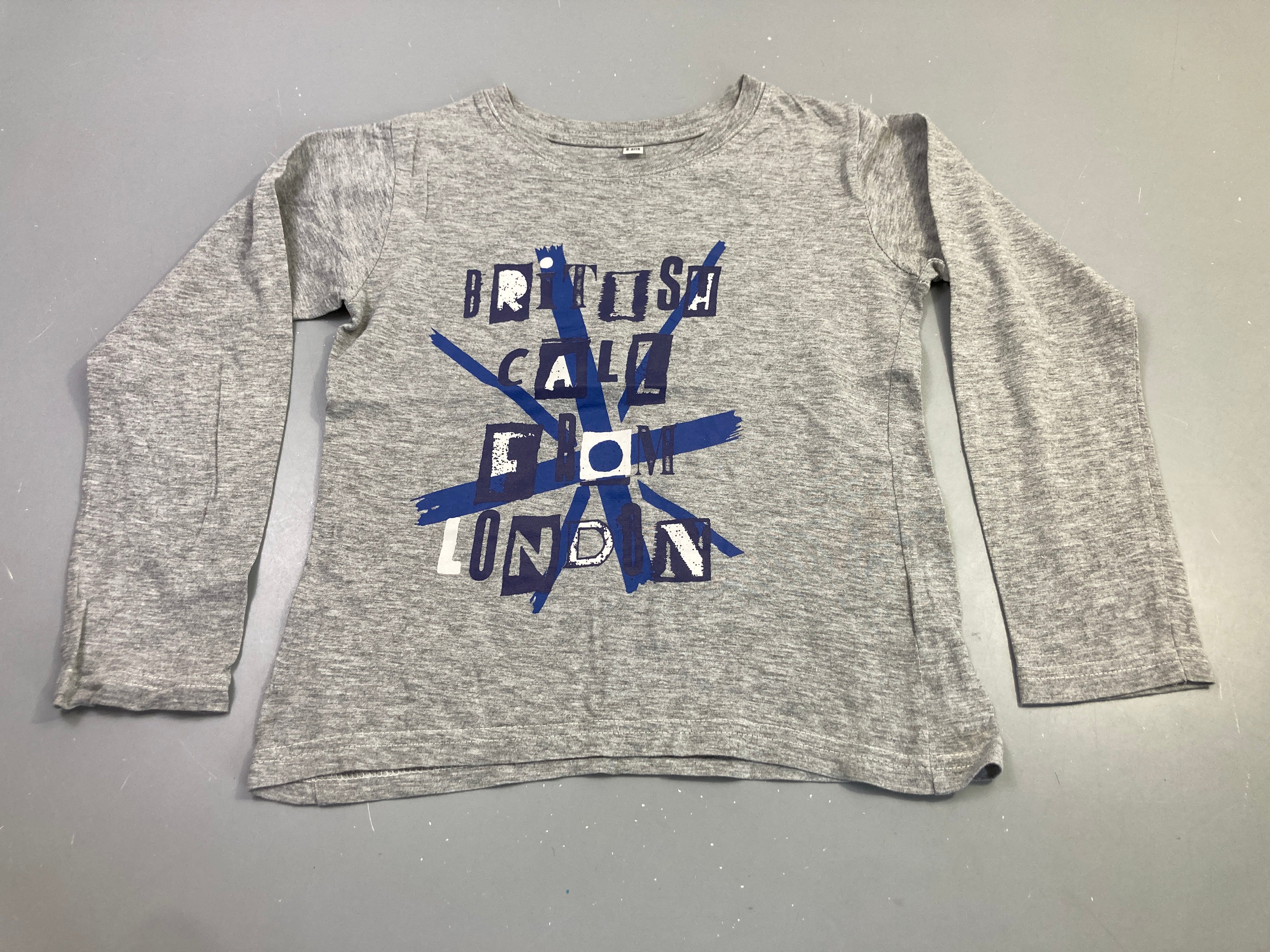 T-shirt m.l gris british call london