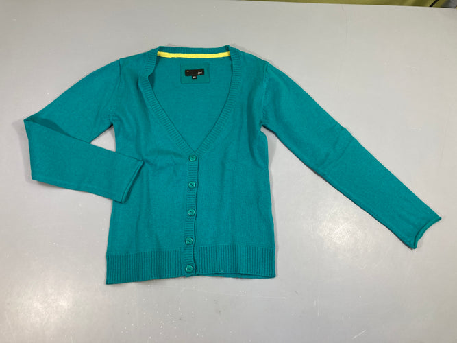 Gilet vert, moins cher chez Petit Kiwi