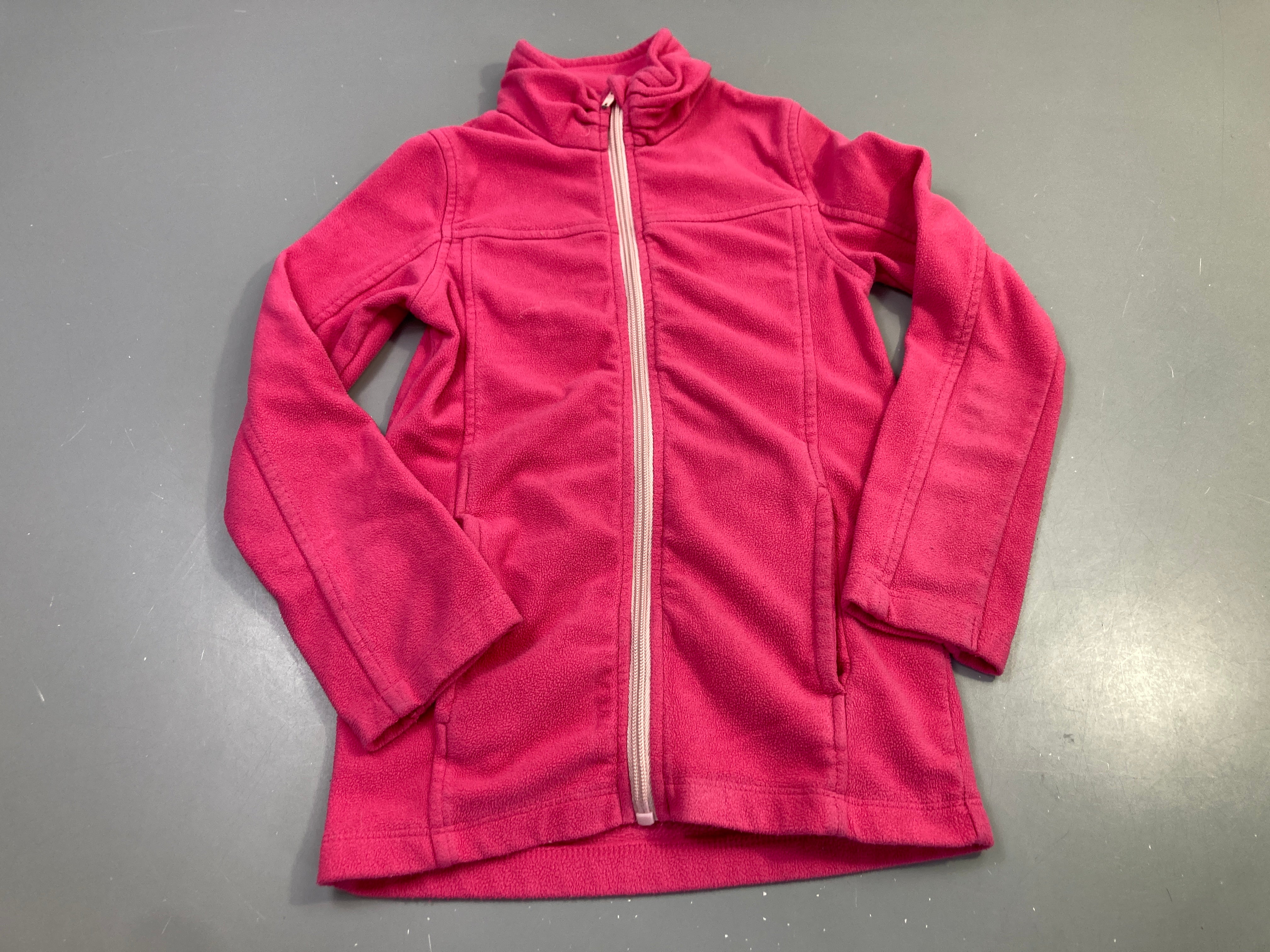 Polar zippé fuchsia