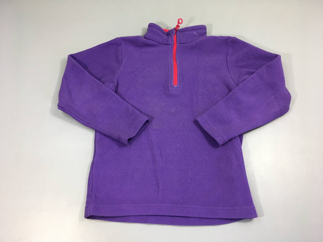 Polar mauve col camionneur, moins cher chez Petit Kiwi