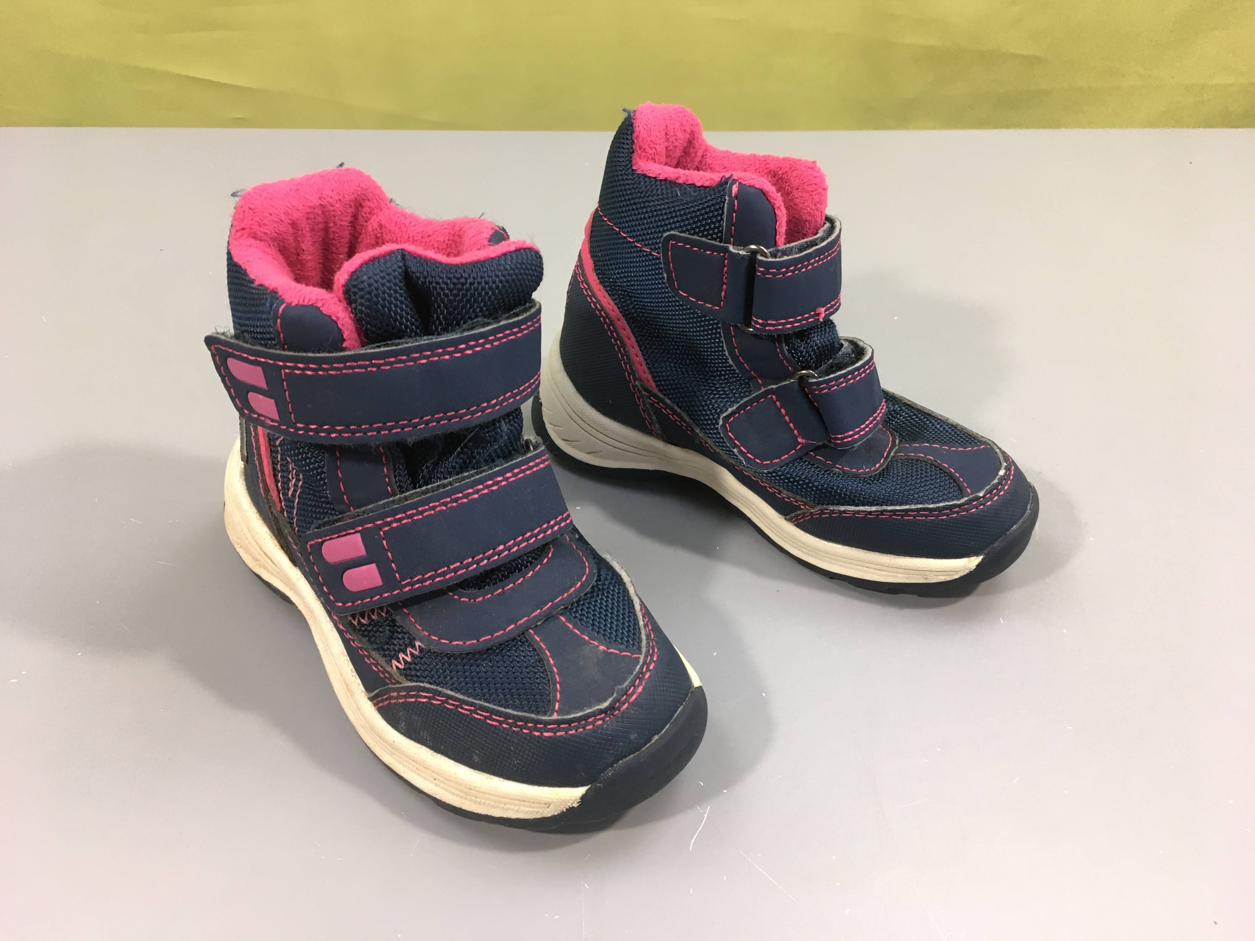 Bottines bleu/rose Waterproof Walkx, 25
