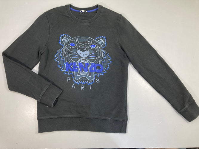 Kenzo-Sweat noir Tigre, moins cher chez Petit Kiwi