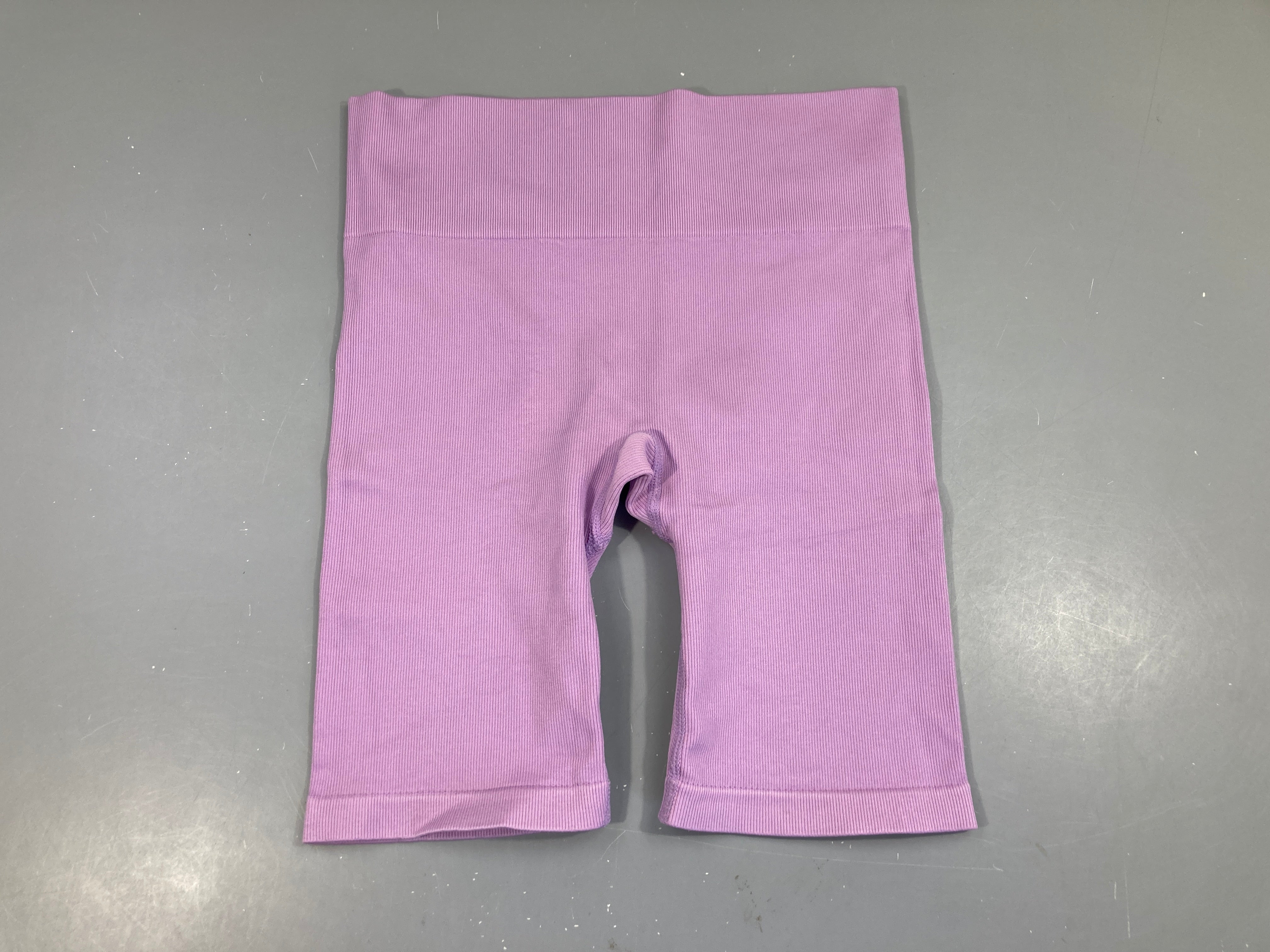 Short côtelé  lilas