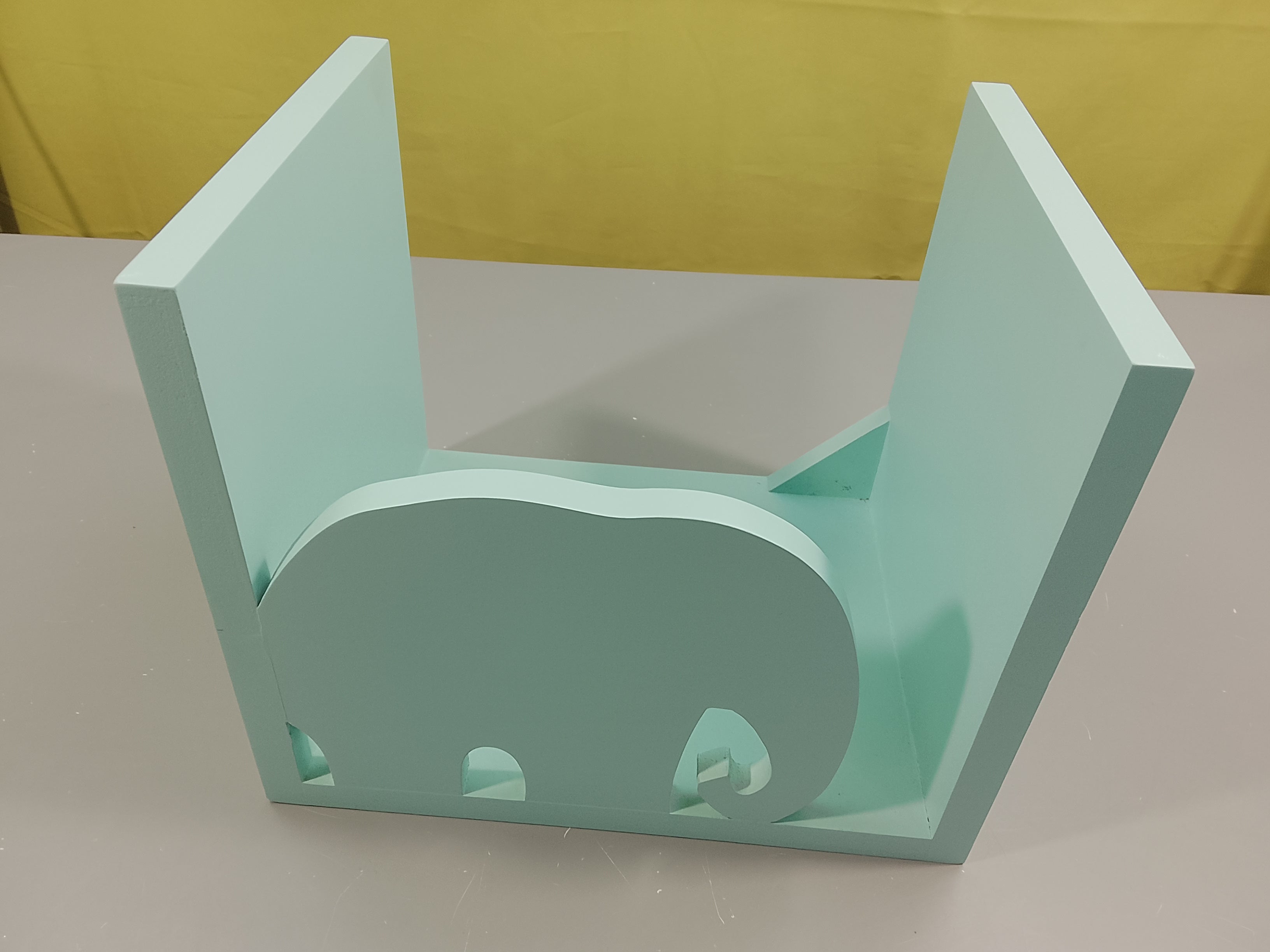 Etagère bleue Mo l'éléphant