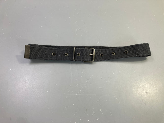 Ceinture toile grise, moins cher chez Petit Kiwi