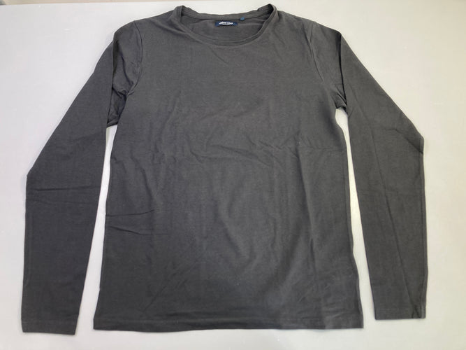 T-shirt m.l gris uni, moins cher chez Petit Kiwi