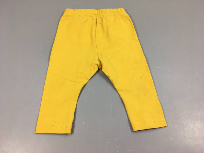 Legging jaune, moins cher chez Petit Kiwi