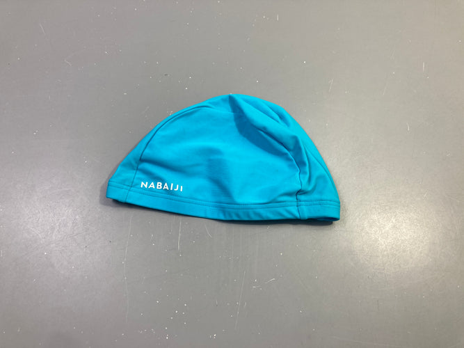 Bonnet de bain turquoise, Nabaiji, moins cher chez Petit Kiwi