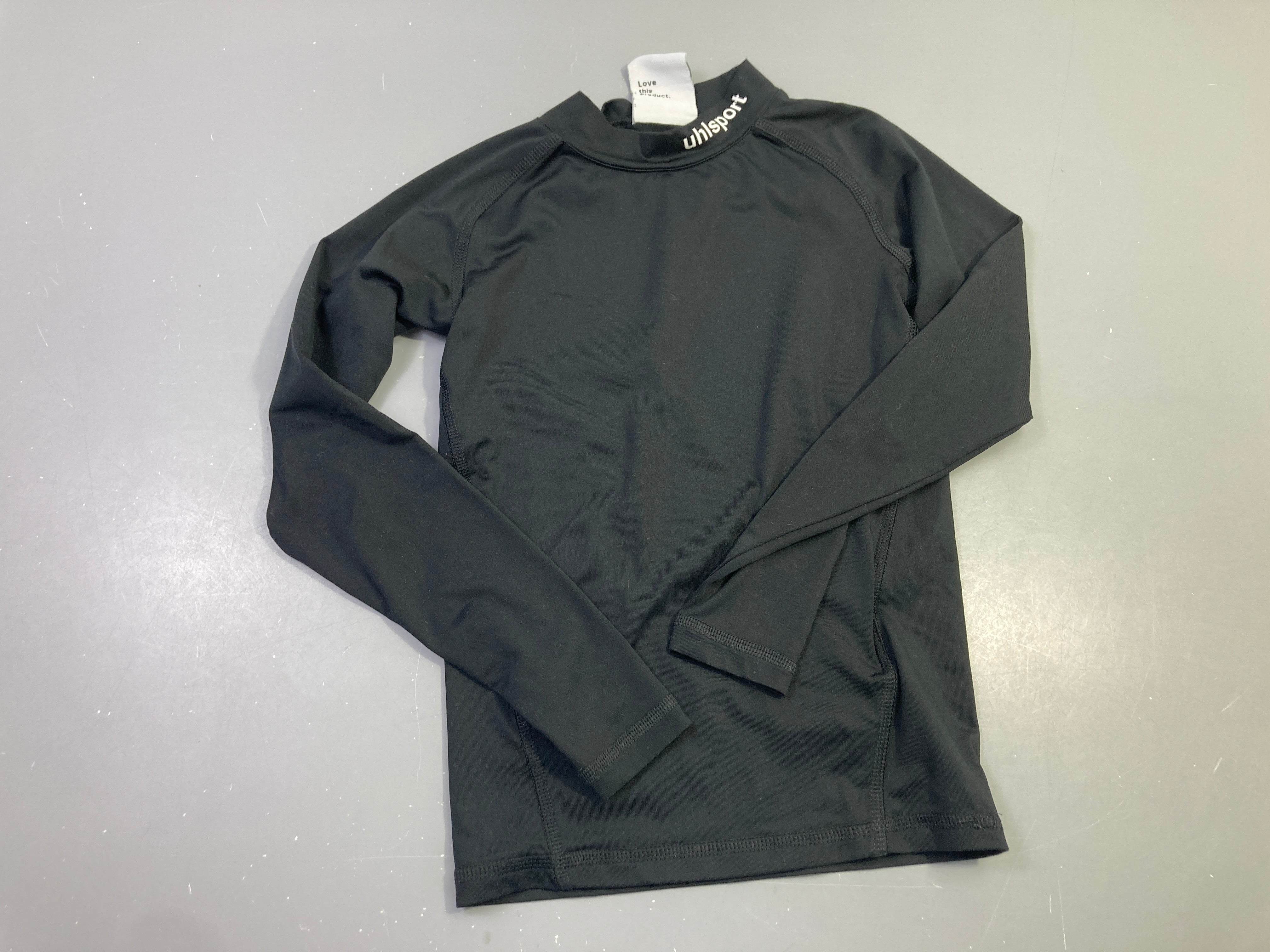 T-shirt m.l noir , uhlsport