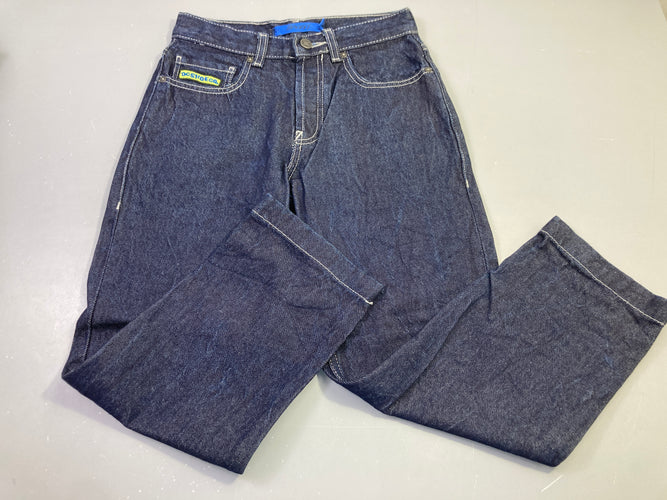 Jean brut bleu baggy, Dcshoeco, moins cher chez Petit Kiwi