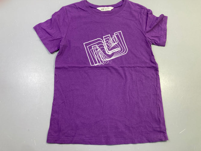 T-shirt m.c mauve NY, moins cher chez Petit Kiwi