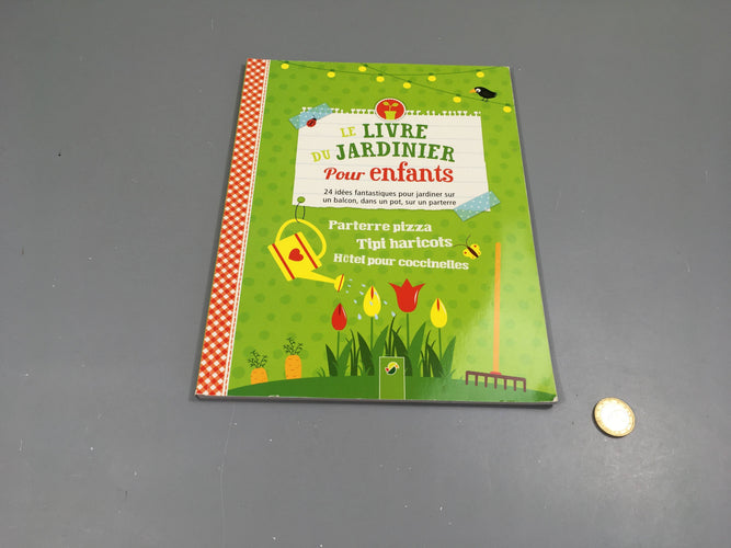 Le livre du jardinier pour enfants, moins cher chez Petit Kiwi