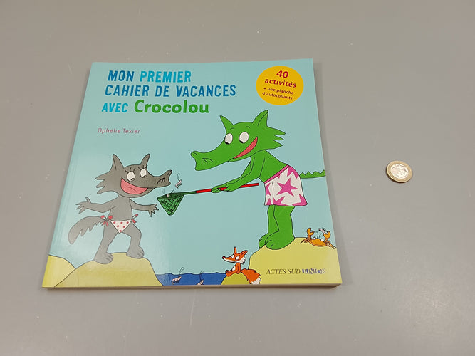 Comme neuf, mon premier cahier de vacances avec Crocolou, moins cher chez Petit Kiwi
