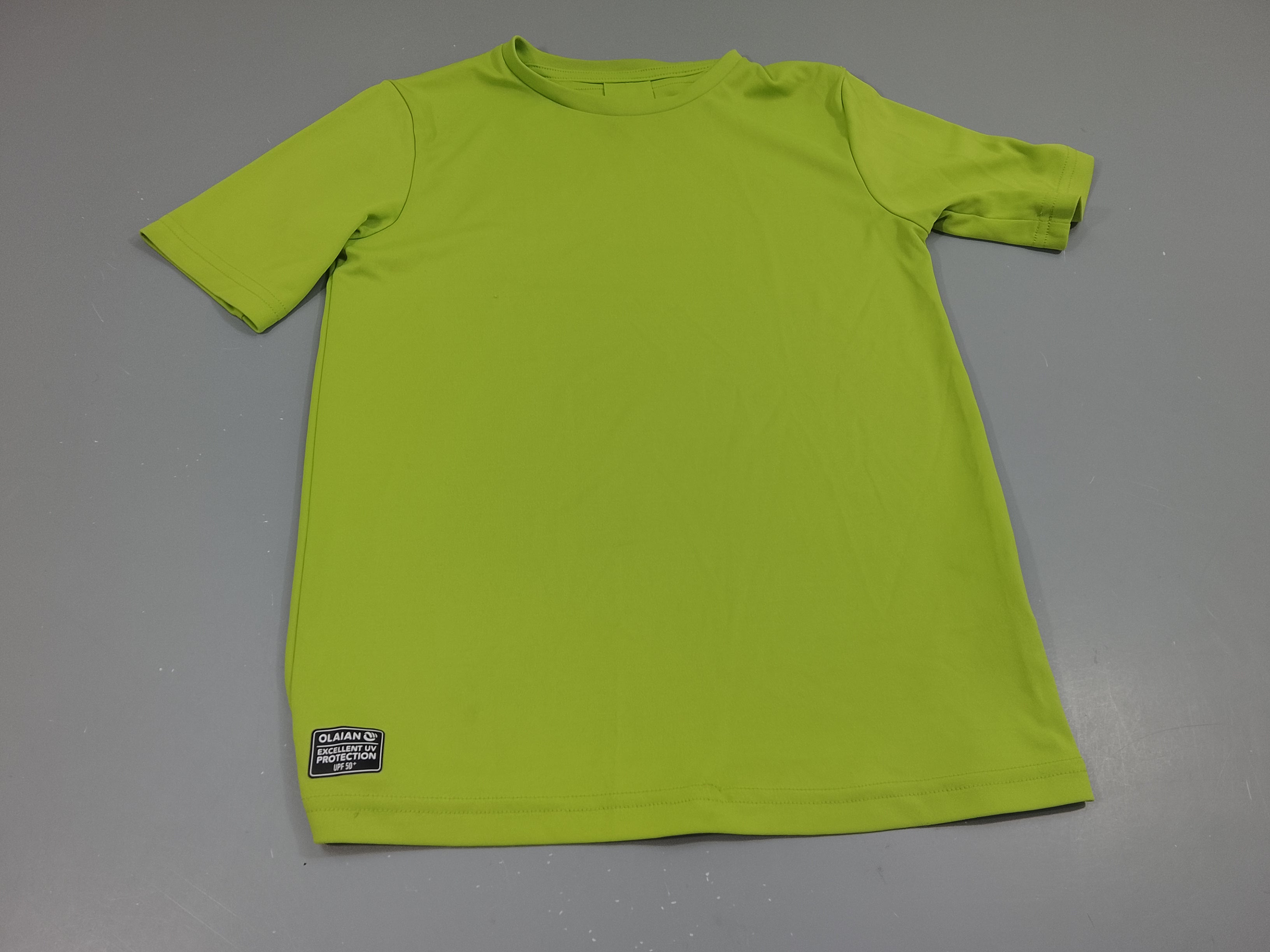 T-shirt m.c anti-uv vert Olaian ( pas de taille indiquée)