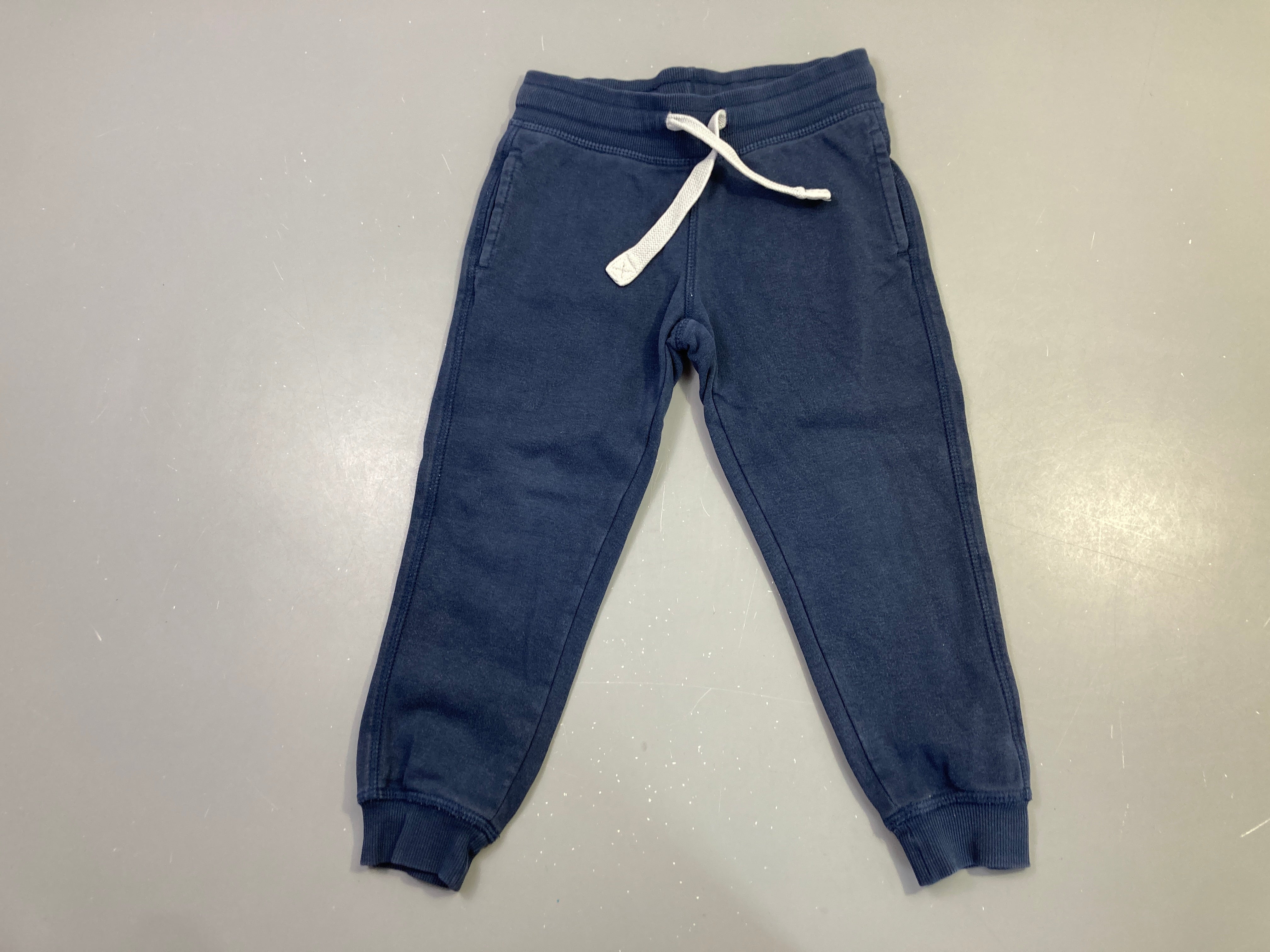 Pantalon jogging bleu marine molleton