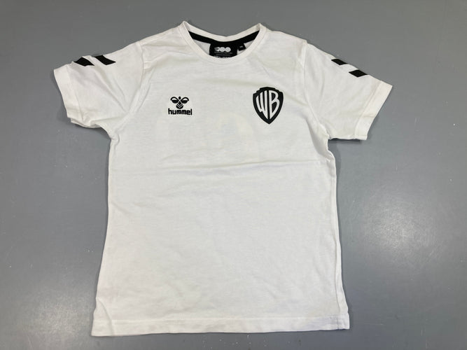 T-shirt m.c blanc WB Hummel, moins cher chez Petit Kiwi
