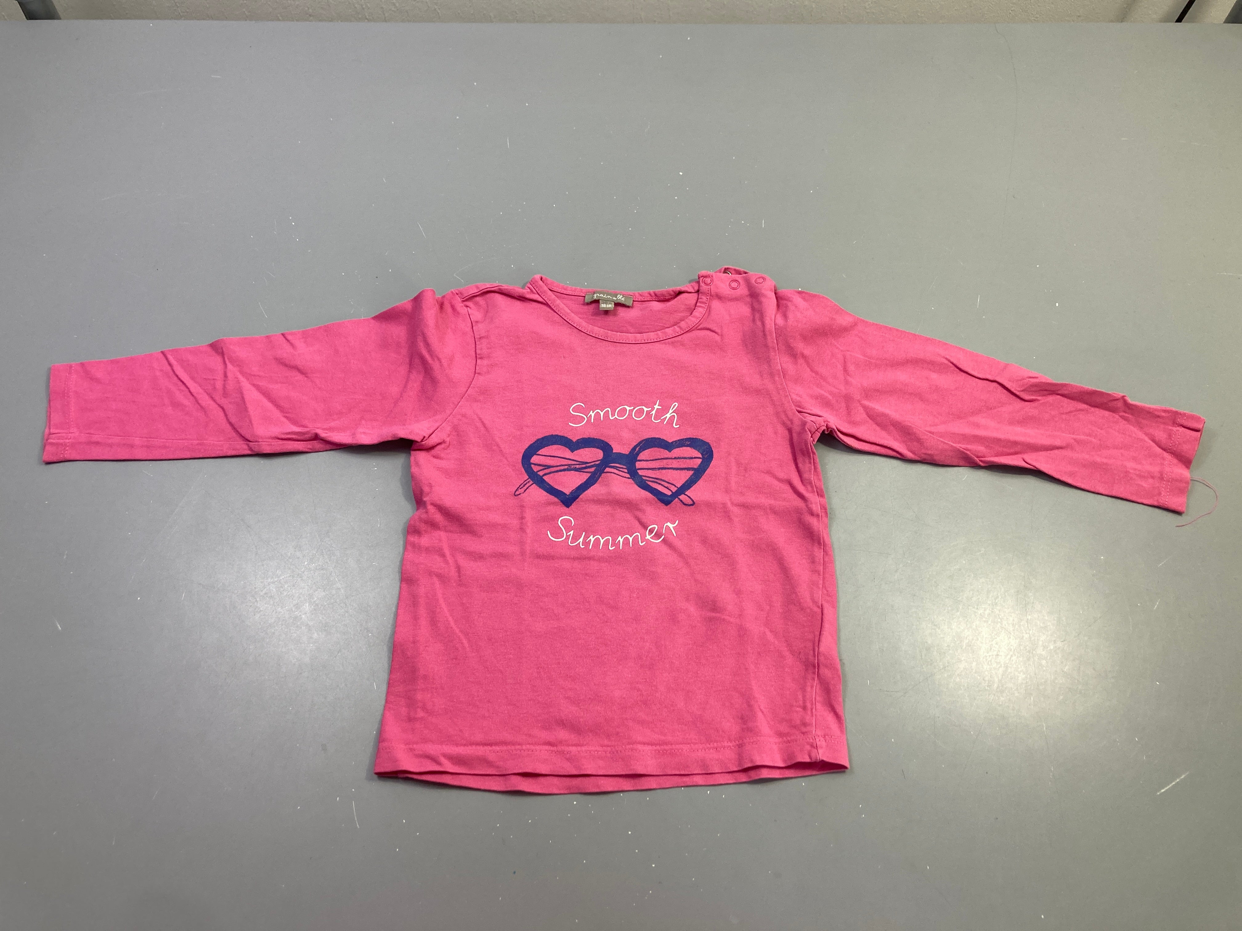 T-shirt m.l rose 
