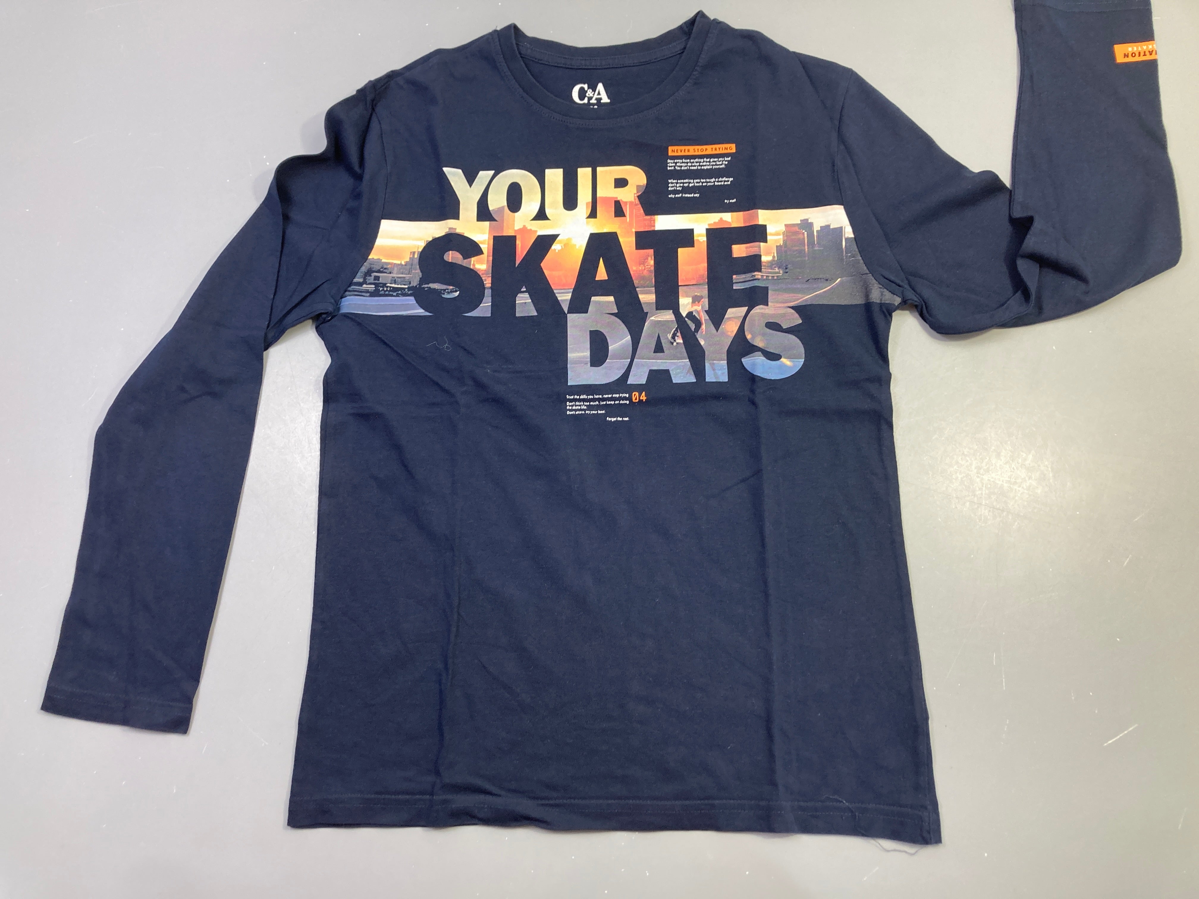 T-shirt m.l bleu marine 