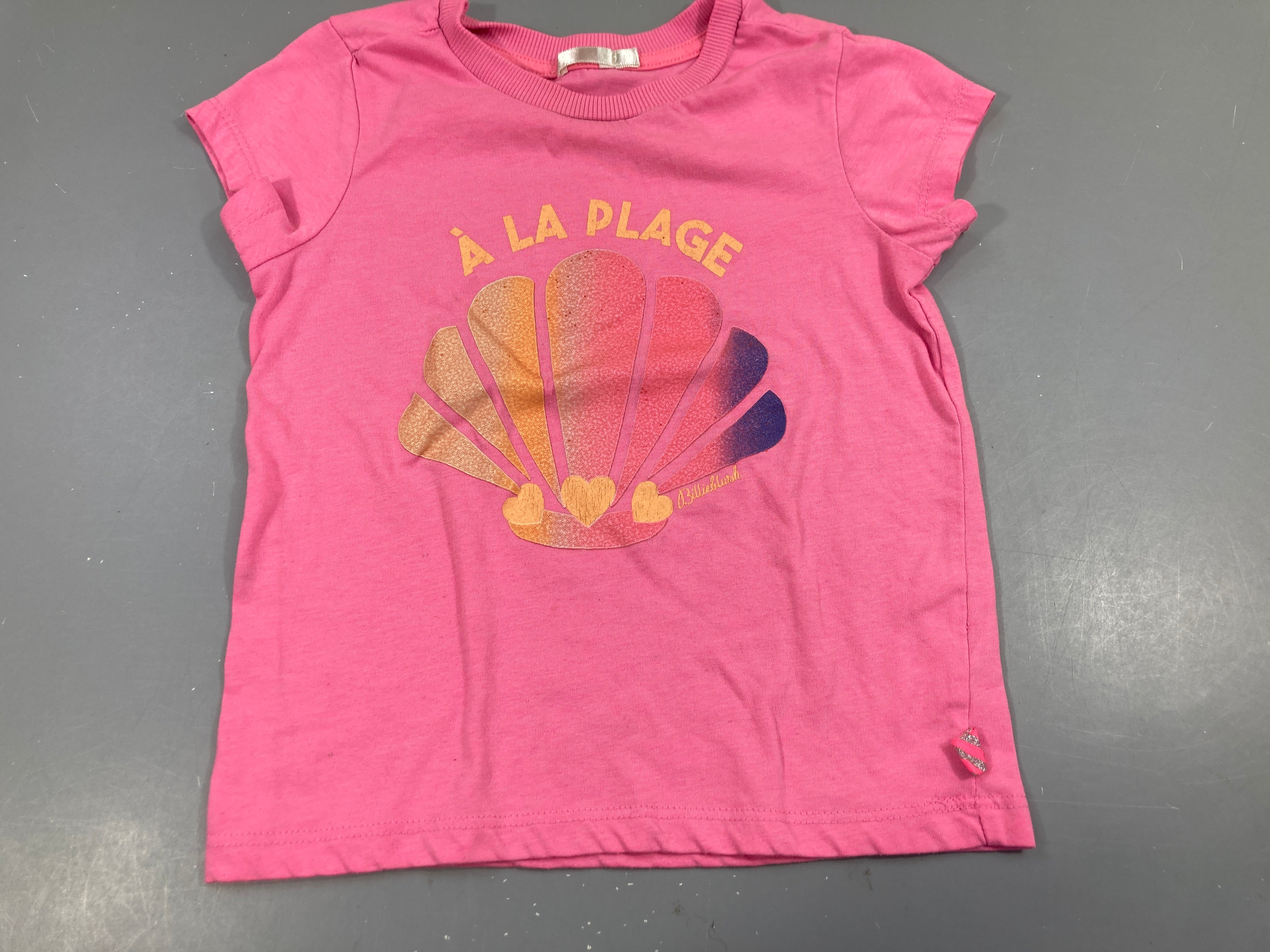 T-shirt m.c rose St-Jacques Bouloché!