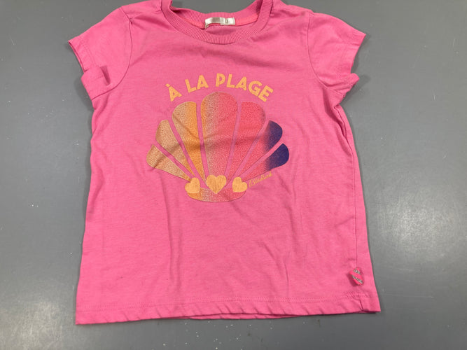 T-shirt m.c rose St-Jacques Bouloché!, moins cher chez Petit Kiwi