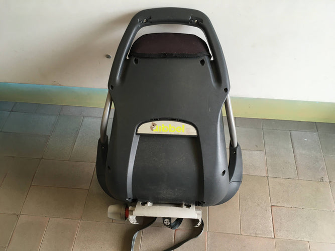 Siège vélo Qibbel adapté au porte-bagages Max 22kg, moins cher chez Petit Kiwi