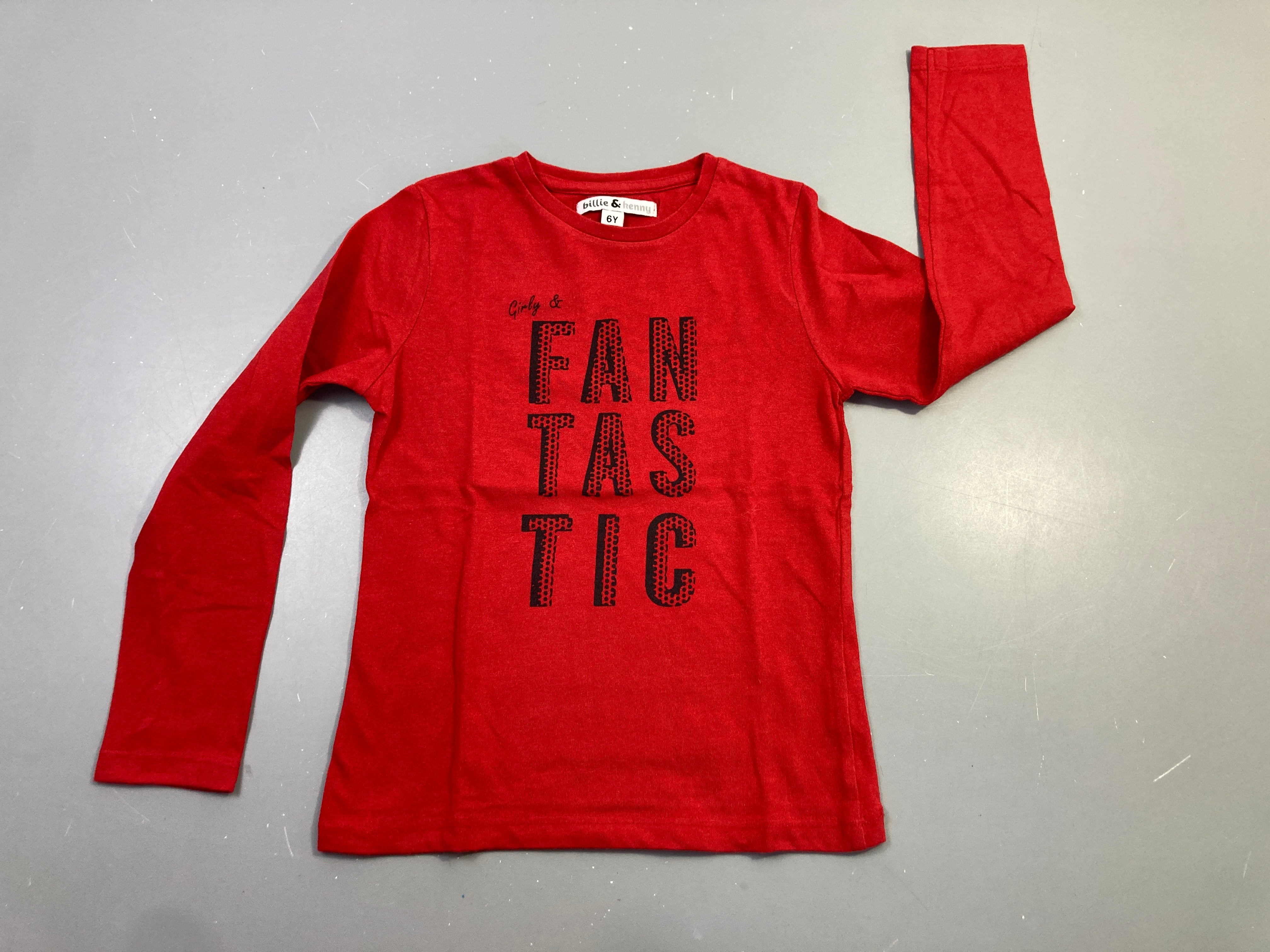 T-shirt m.l rouge 