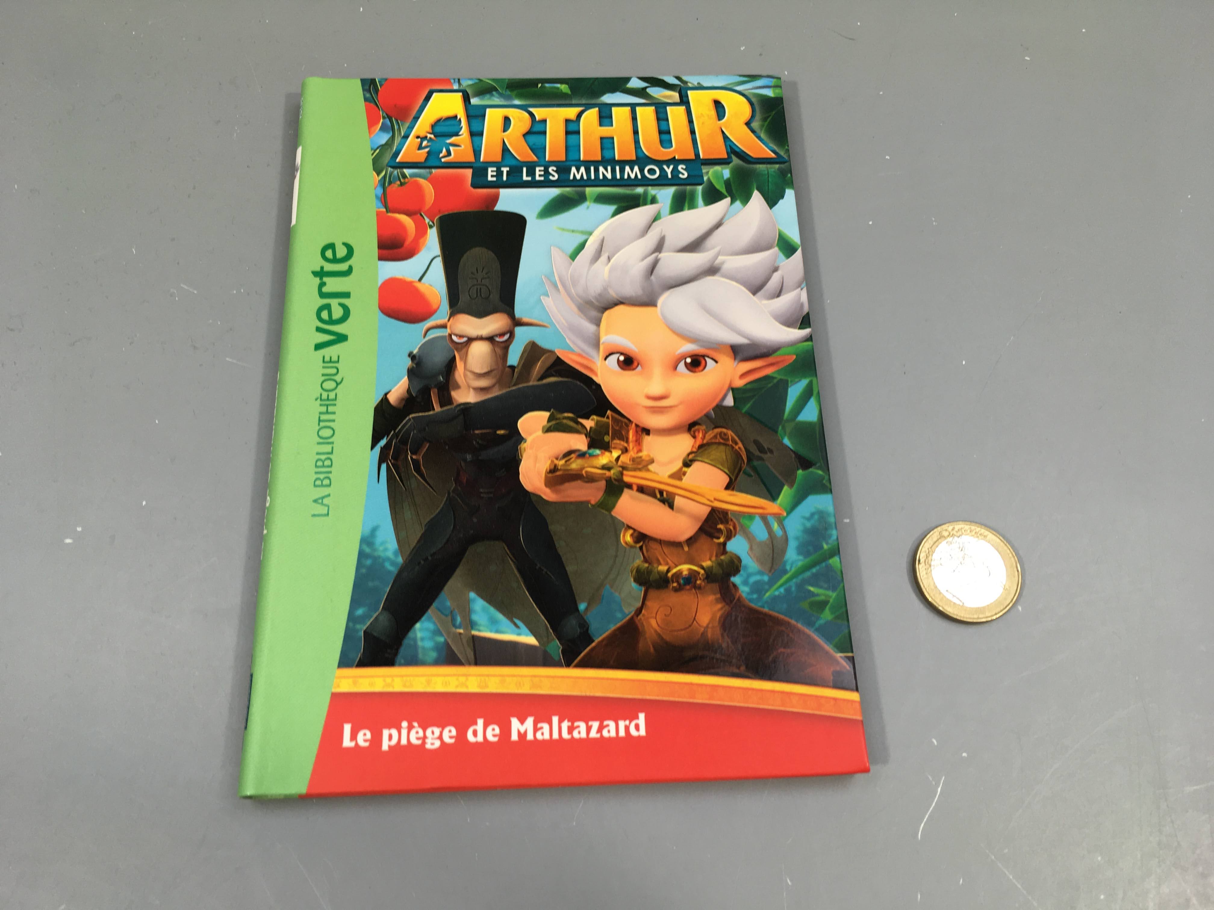 La bibliothèque verte Arthur et les minimoys, le piège de Maltazard