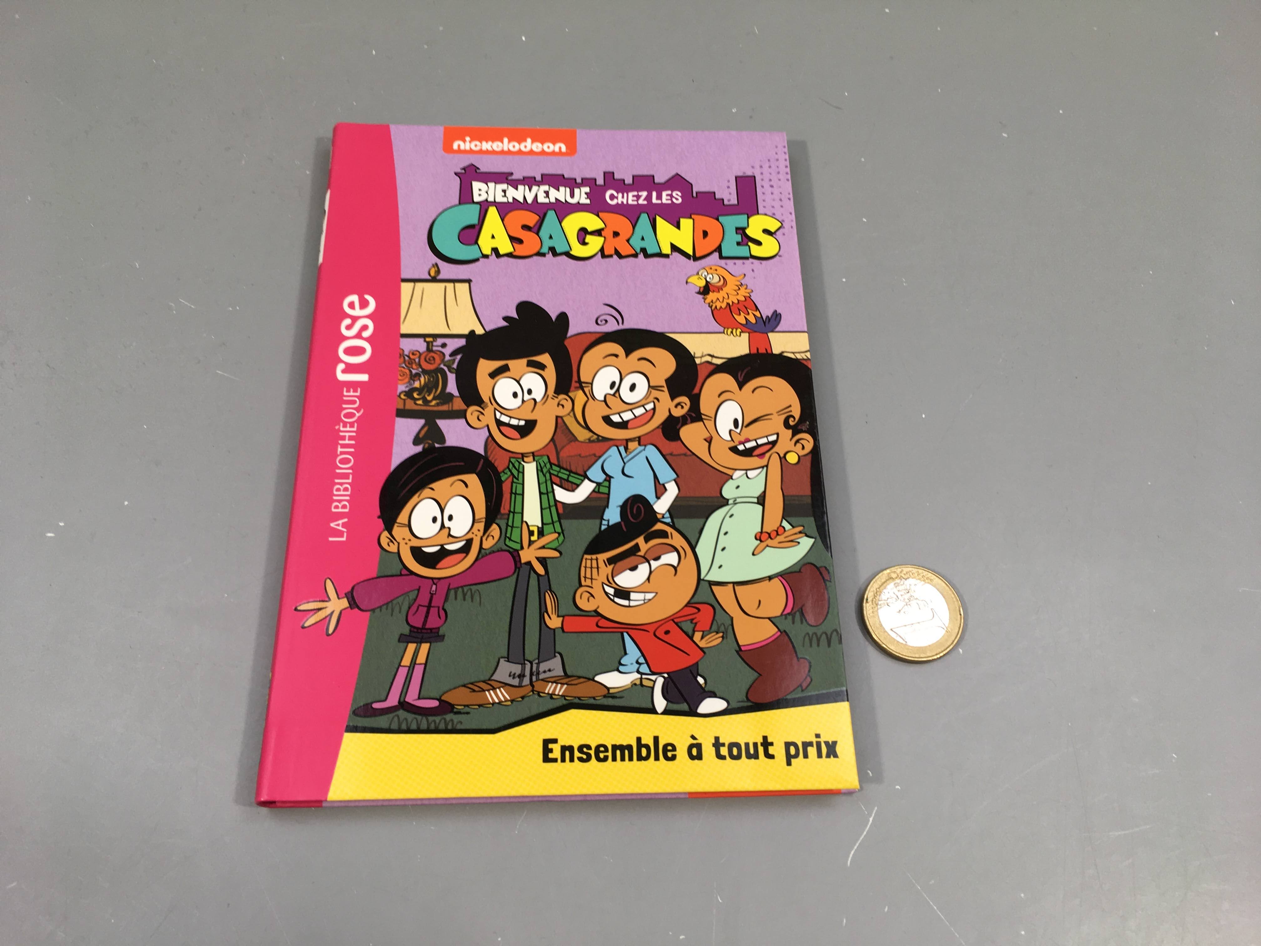 La bibliothèque rose Bienvenue chez les Casagrandes, ensemble à tout prix