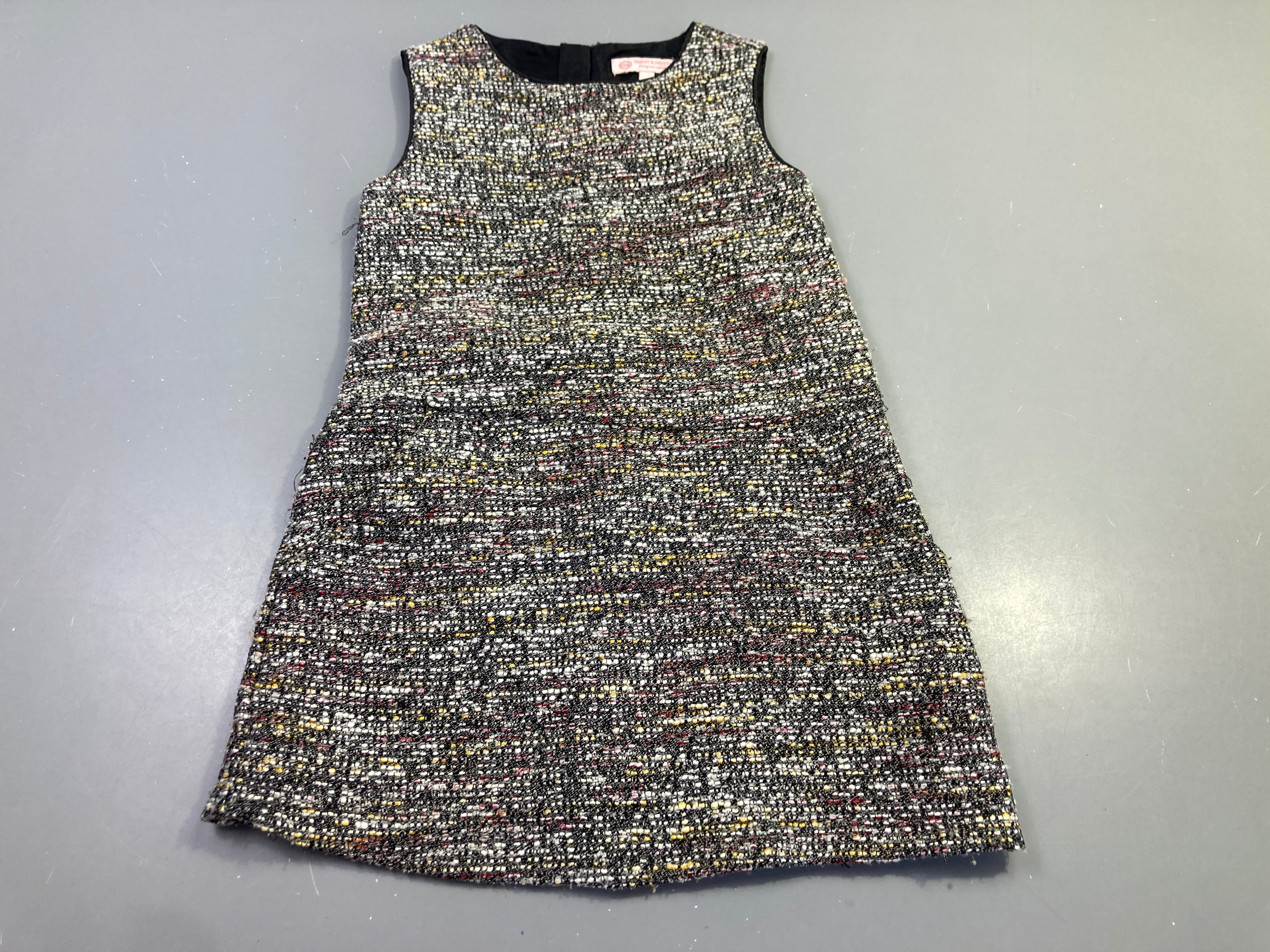 Robe s.m tweed multicolore