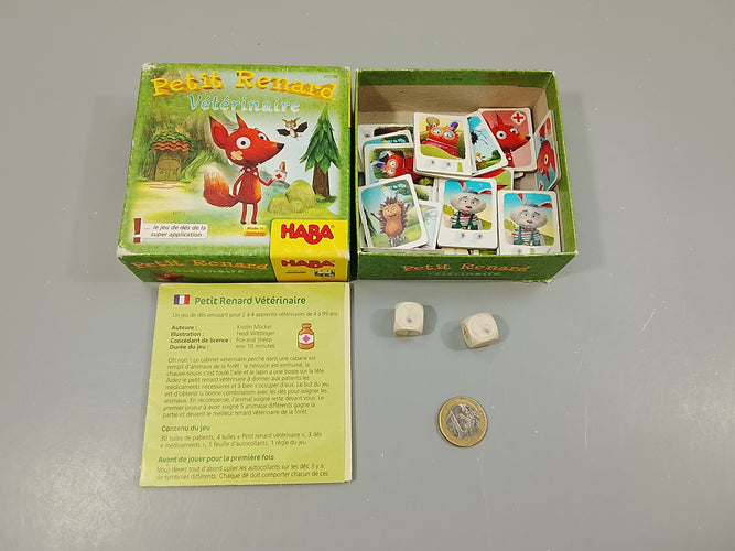 Complet. Petit renard vétérinaire. + 4a, moins cher chez Petit Kiwi