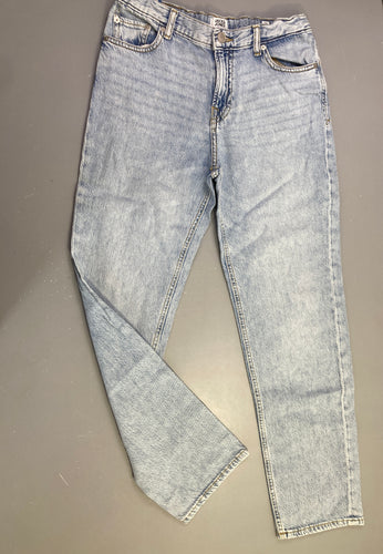 Pantalon jean bleu clair droit, moins cher chez Petit Kiwi
