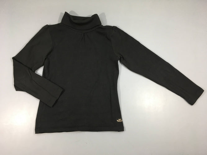 T-shirt m.l col roulé noir, moins cher chez Petit Kiwi