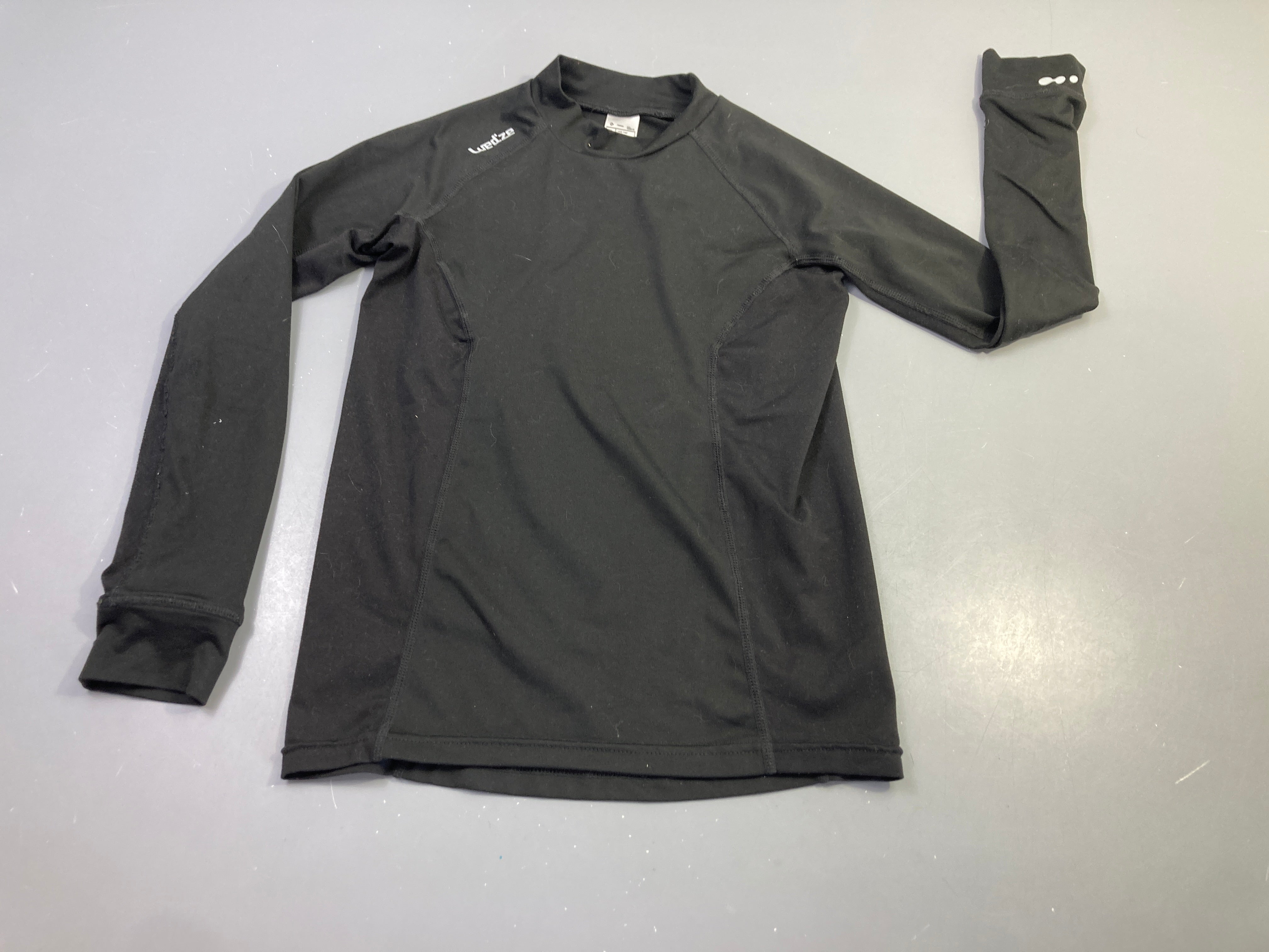 Sous vêtement thermique T-shirt m.l noir stretch ski