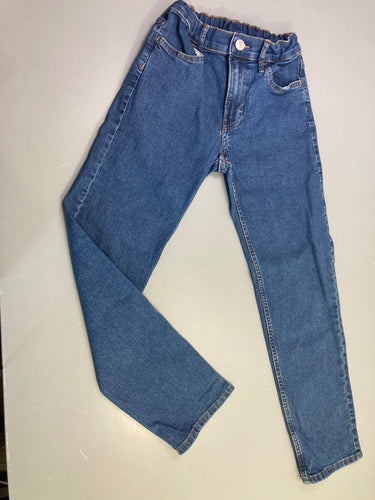 Jeans bleu droit, moins cher chez Petit Kiwi