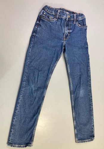 Jeans bleu droit, moins cher chez Petit Kiwi