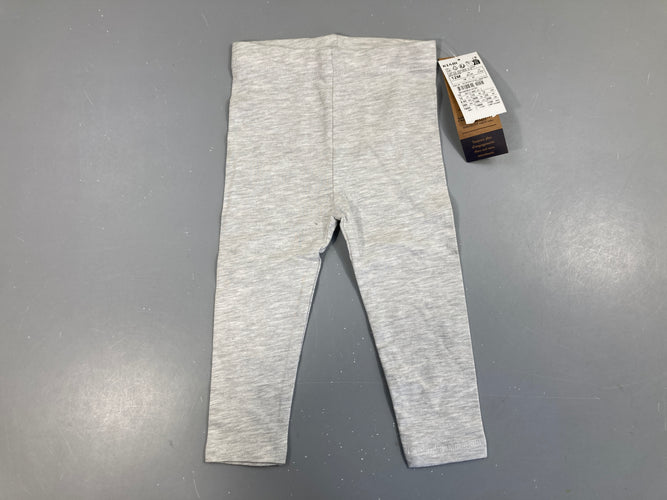 NEUF Legging gris chiné, moins cher chez Petit Kiwi