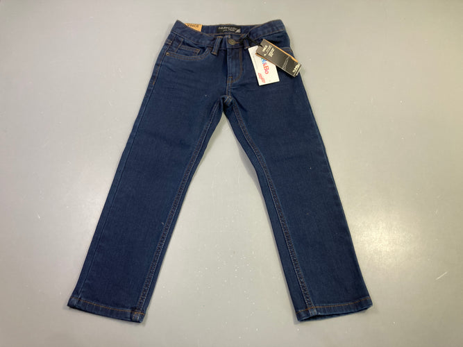 Neuf-Pantalon jean bleu foncé Fit Straight, moins cher chez Petit Kiwi